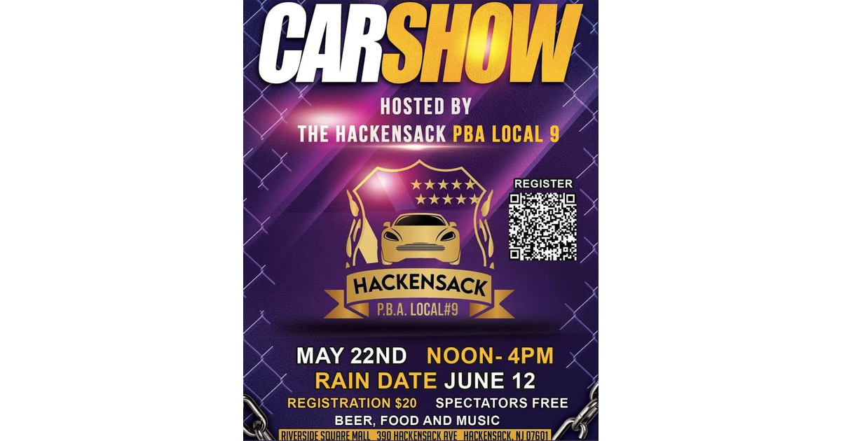 Hackensack PBA to Host First Annual Car Show Hackensack, NJ News TAPinto