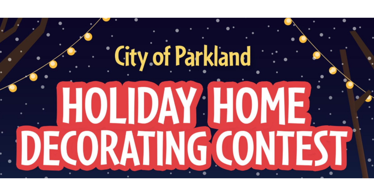Parkland Hosts Holiday Home Decorating Contest | Parkland, FL News ...