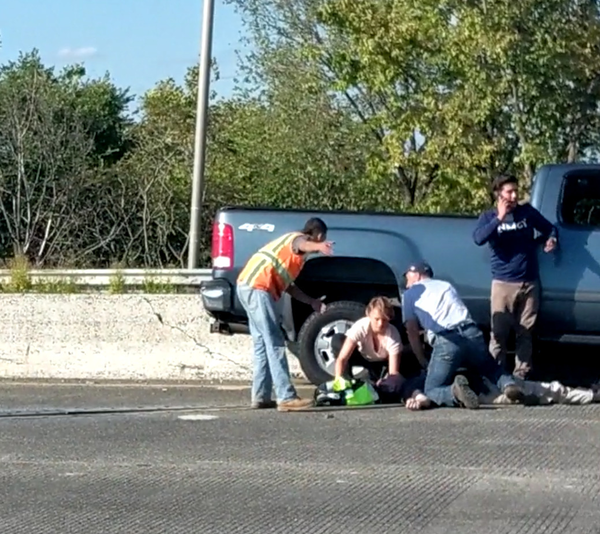 OffDuty Hackensack Deputy Fire Chief Performs CPR On Man Seriously