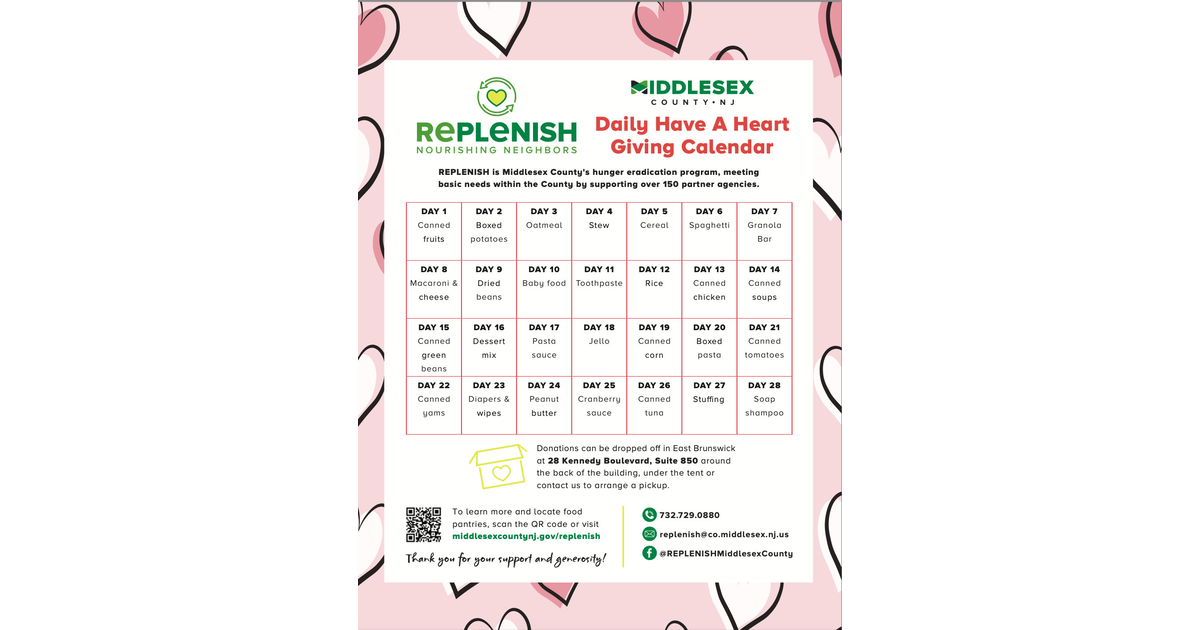 Middlesex County Residents Encouraged to ‘Have a Heart’ and Help Fight