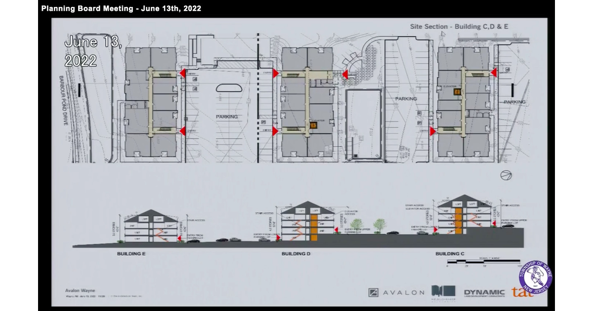 Wayne Planning Board Approves AvalonBay Site Plan With Elevators in 2