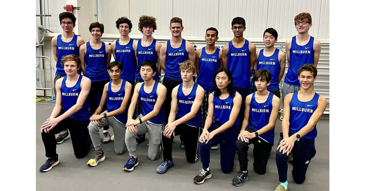Millburn High School Winter Track Team Shines at Essex County Relay