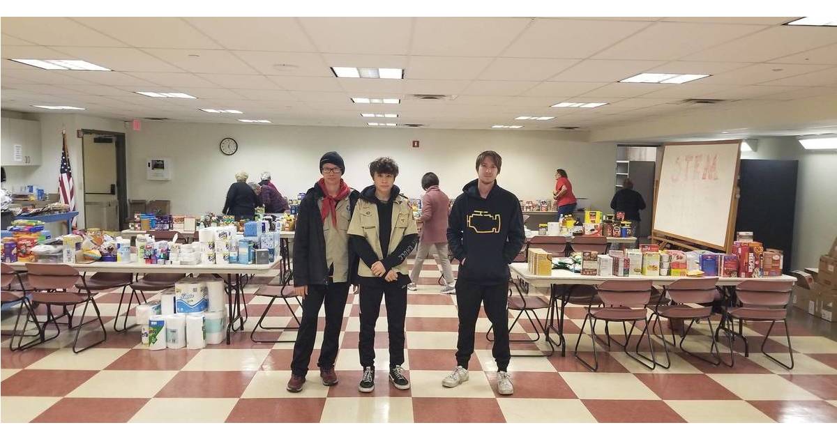 Hasbrouck Heights Boy Scout Food Drive Restocks Pantry Shelves