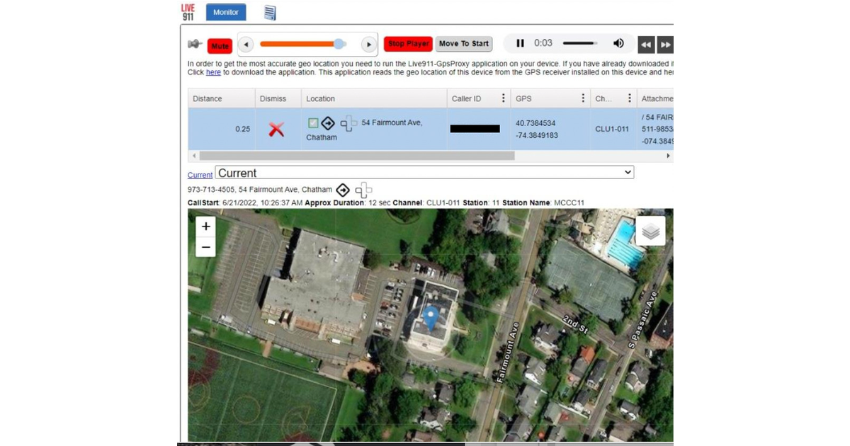 Chatham Borough Police Chief on New Live911 'Our officers have been