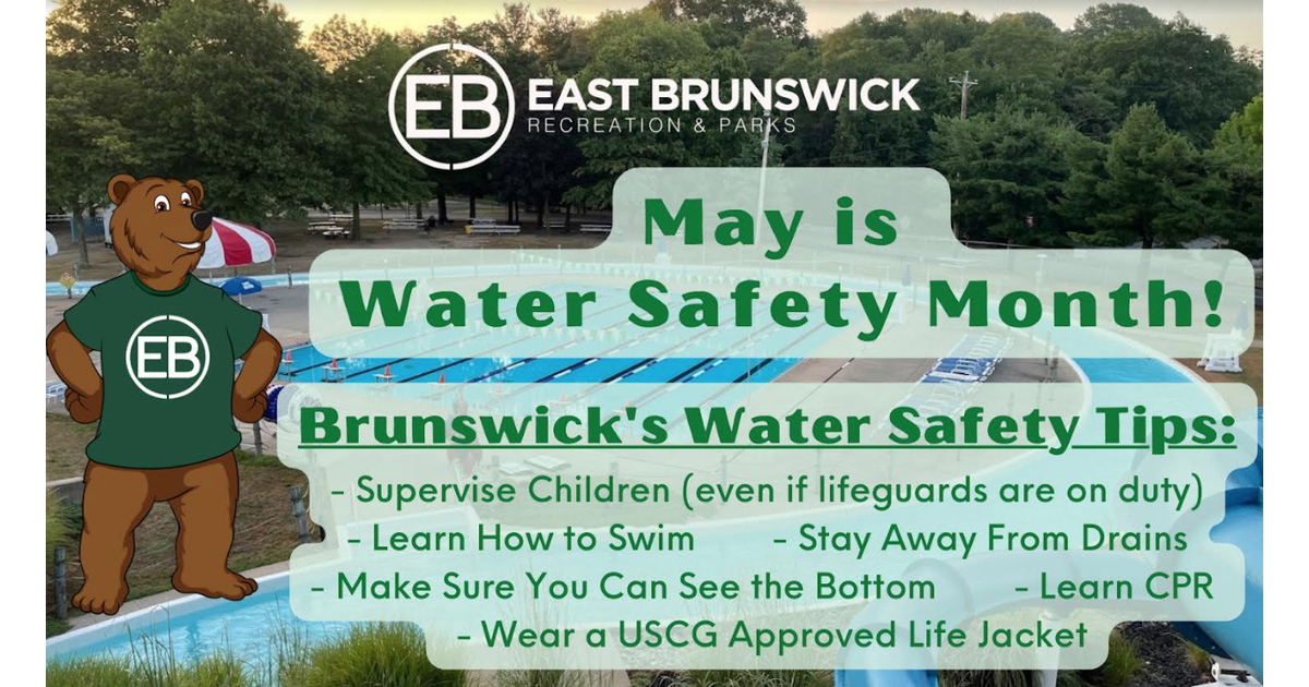 East Brunswick Recreation and Parks Dives into National Water Safety