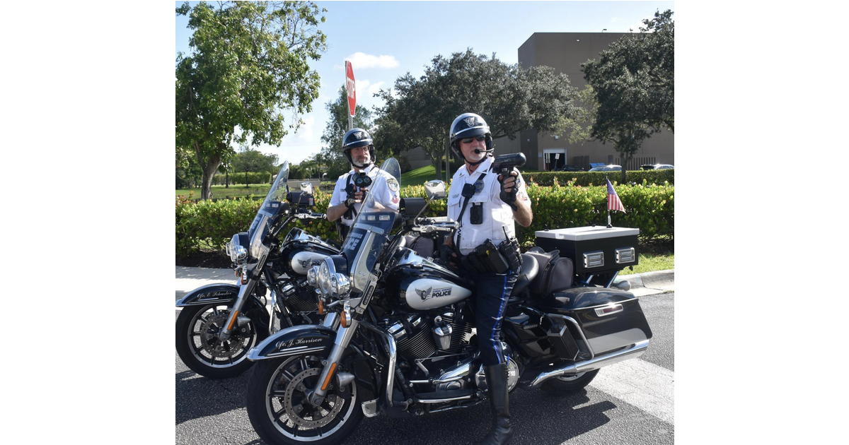 Coral Springs Police Took Part in Safe Driving Initiative This Week