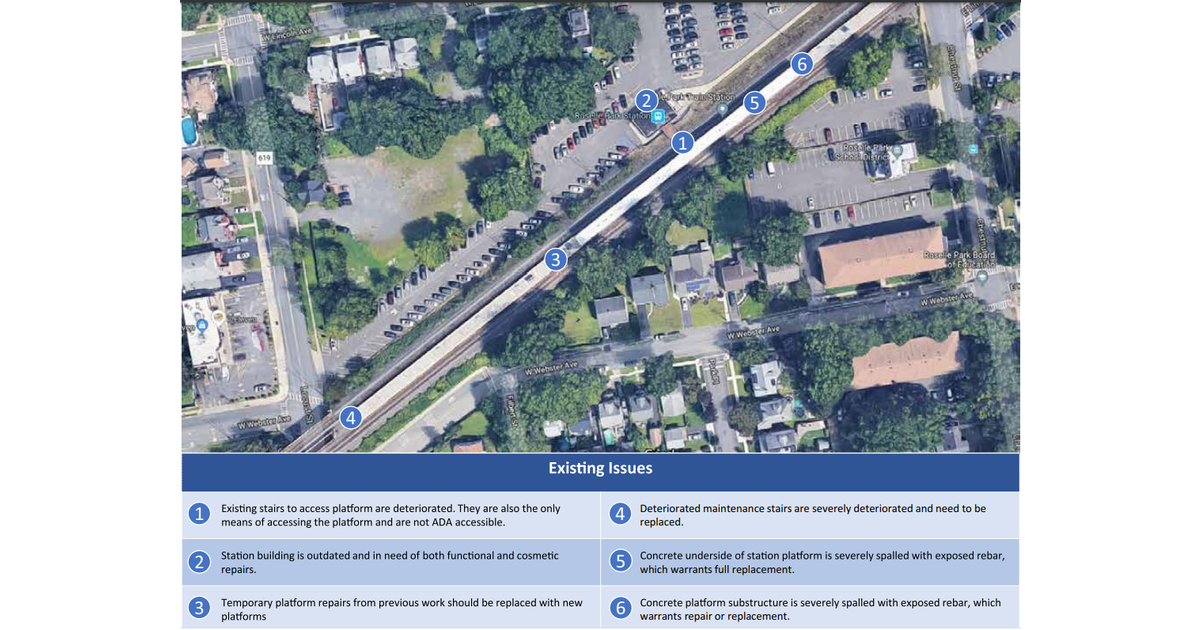 NJ Transit to Make 27 Million in Improvements to Roselle Park Station
