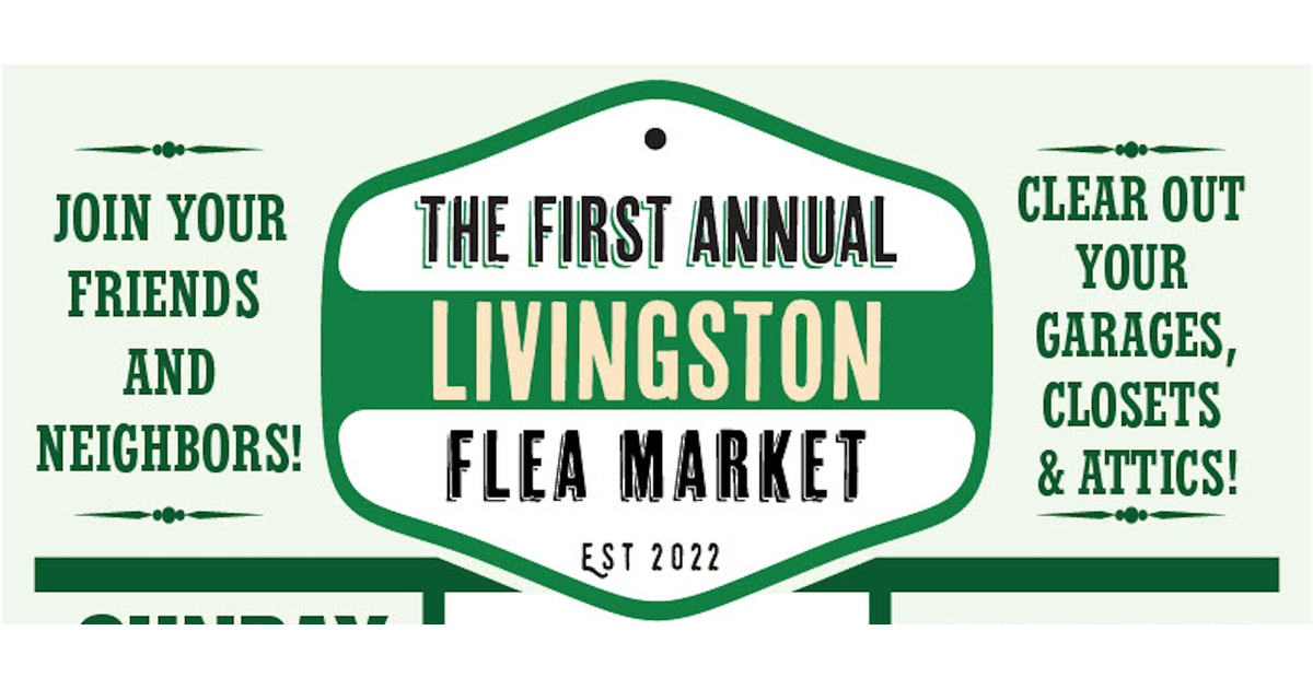 Livingston Residents Encouraged to Attend Inaugural Community Flea