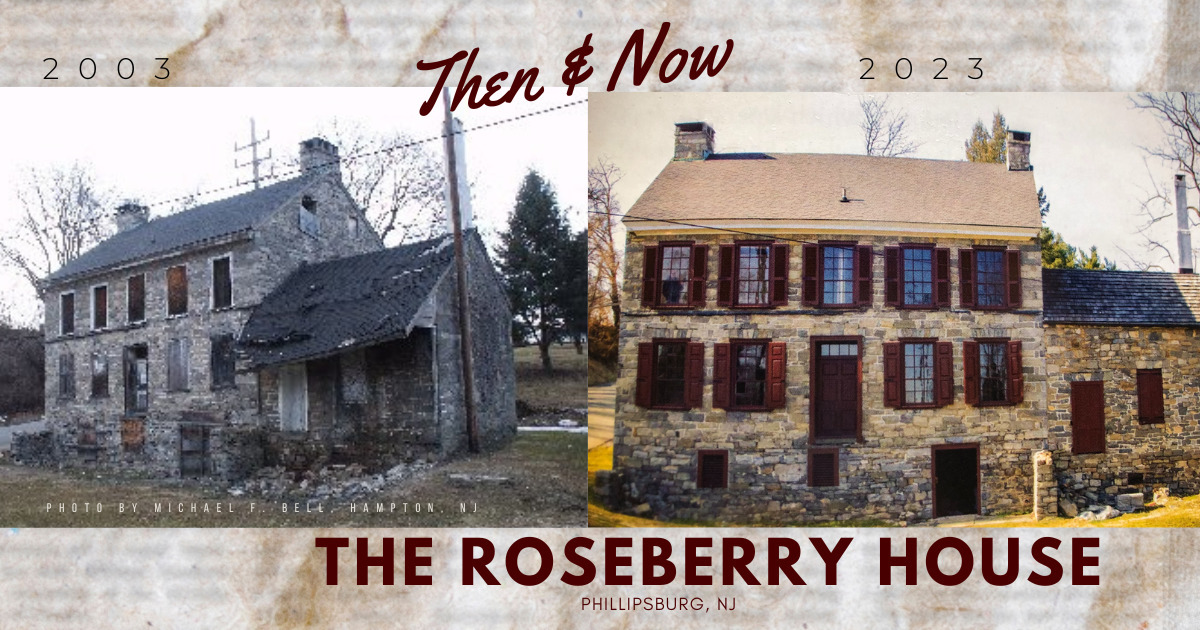 Historic Roseberry House in Phillipsburg continues Restoration