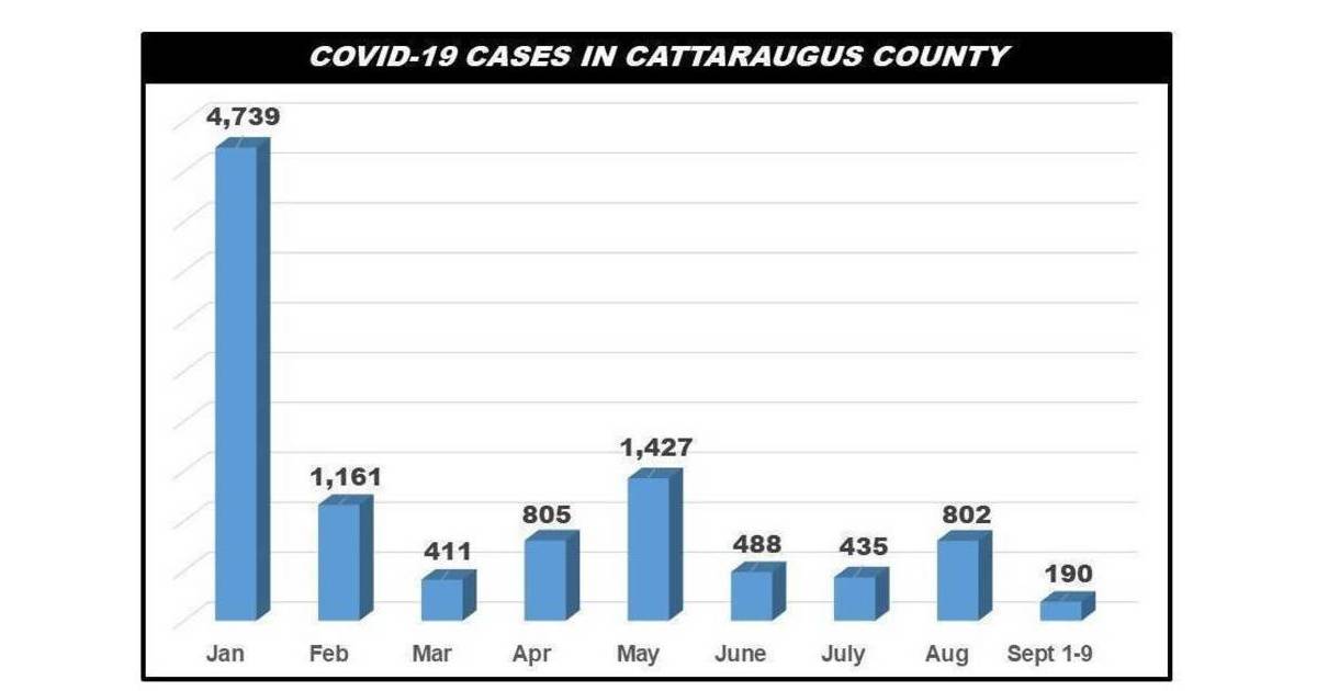 Cattaraugus County Records 28 COVID Cases Sept. 9 Greater Olean, NY News TAPinto
