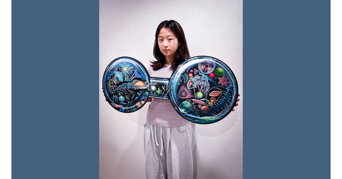 Hackensack Teen's Mixed-Media Artwork Captures Top Prize in Global