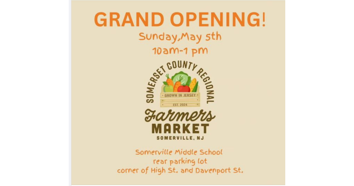 Scorching Hot Deal Somerville Farmers' Market Hopes to Entice Visitors