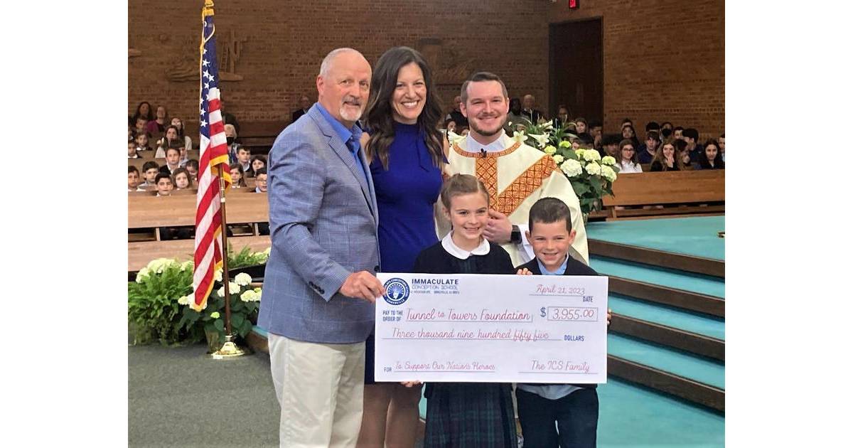 Tunnel to Towers Founder Frank Siller Attends Blue Mass in Somerville