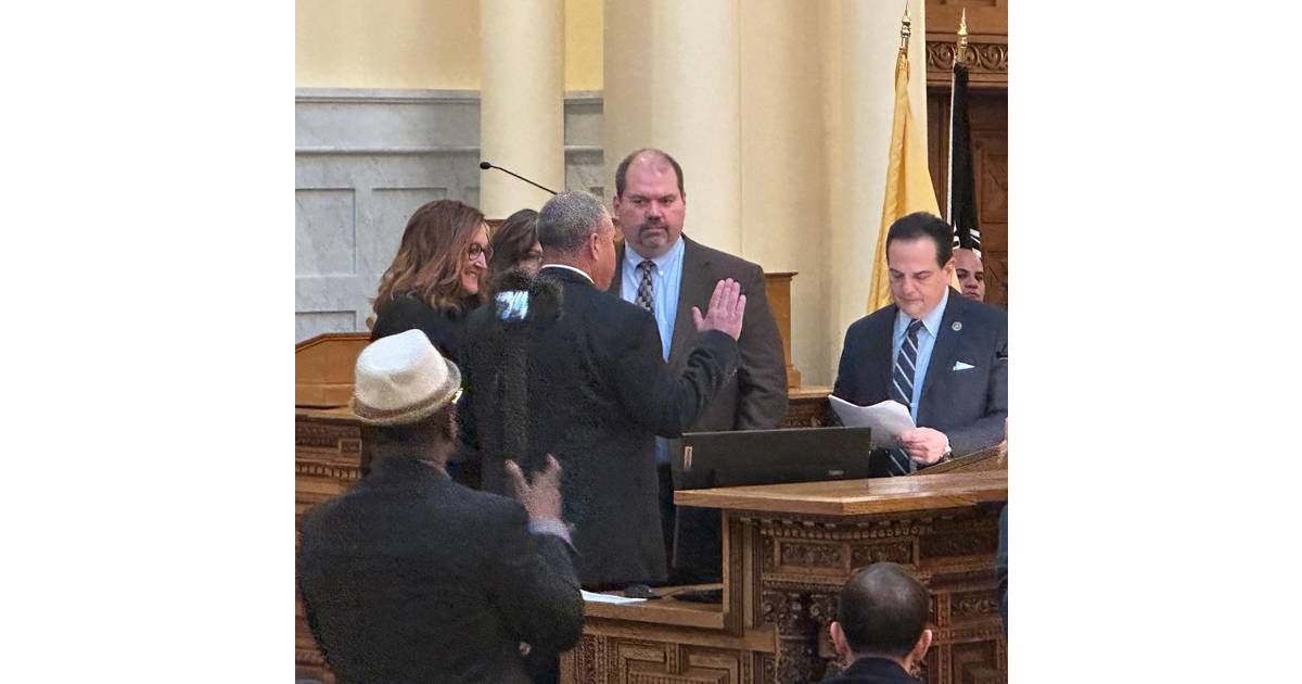 Senator Parker Space, Assemblywoman Dawn Fantasia, and Assemblyman Michael Inganamort Sworn in