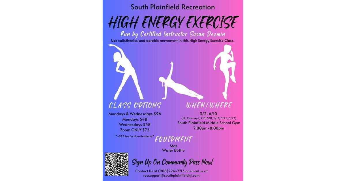 Looking to Change up the Workout Routine? Try the South Plainfield ... - Jersey Strengthening Routine