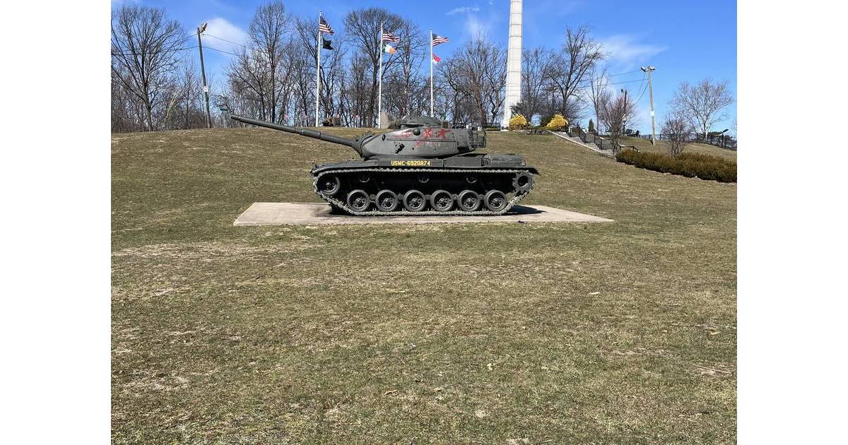 Hayden Heights Tank in Paterson Veterans Park Vandalized | Paterson, NJ