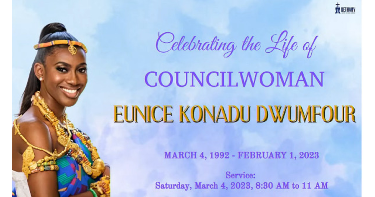 Sayreville Councilwoman Eunice Dwumfour Laid to Rest Saturday (VIDEO