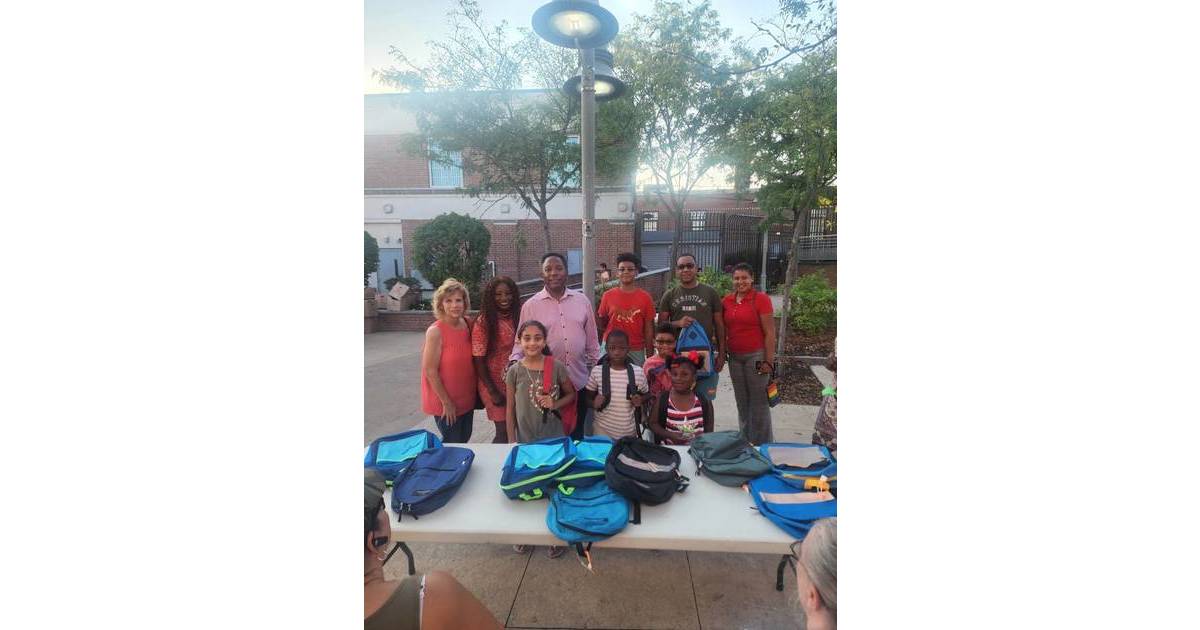 Mayor's "Back" Pack to School Bookbag Drive Get Students Ready for the