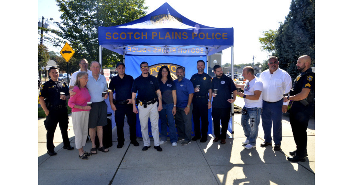 Scotch Plains Police Host Annual "Coffee with a Cop" Event Scotch