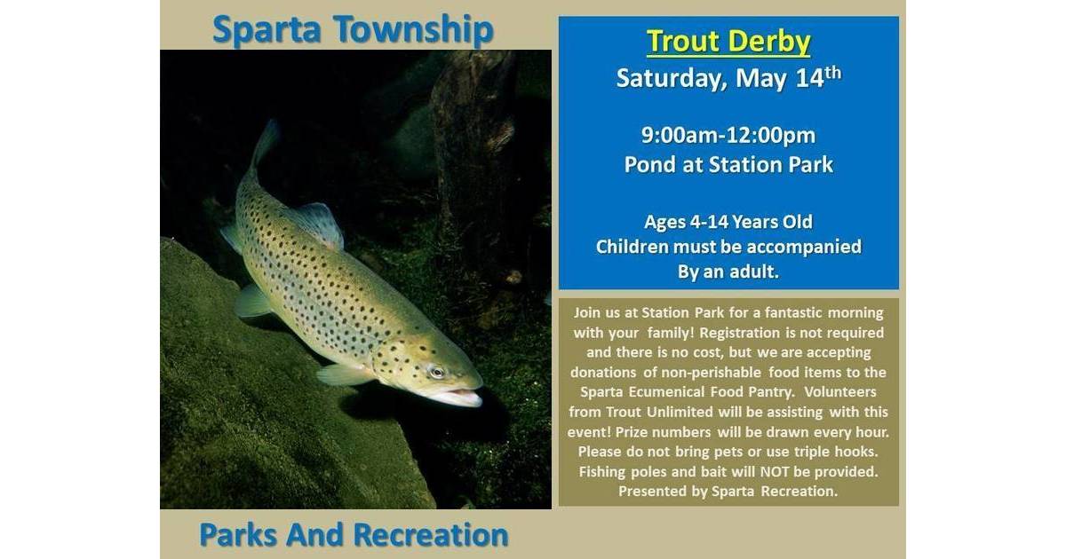 Sparta Township to Hold 2022 Trout Derby Sparta, NJ News TAPinto