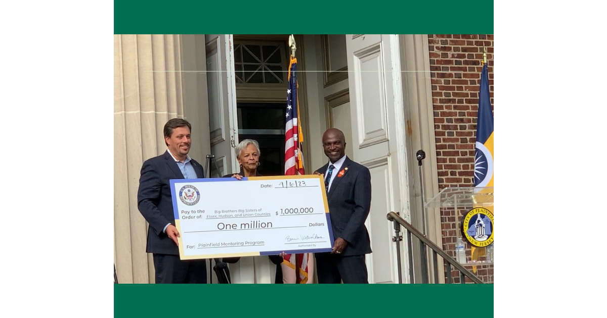 1M in Federal Funding for Mentoring Program to Include Plainfield