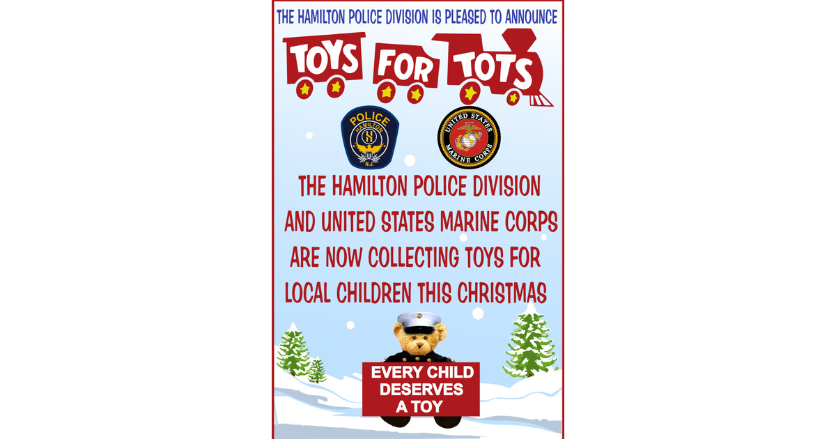 ‘Every Child Deserves a Toy’ Hamilton Police Share Reminder that Toys