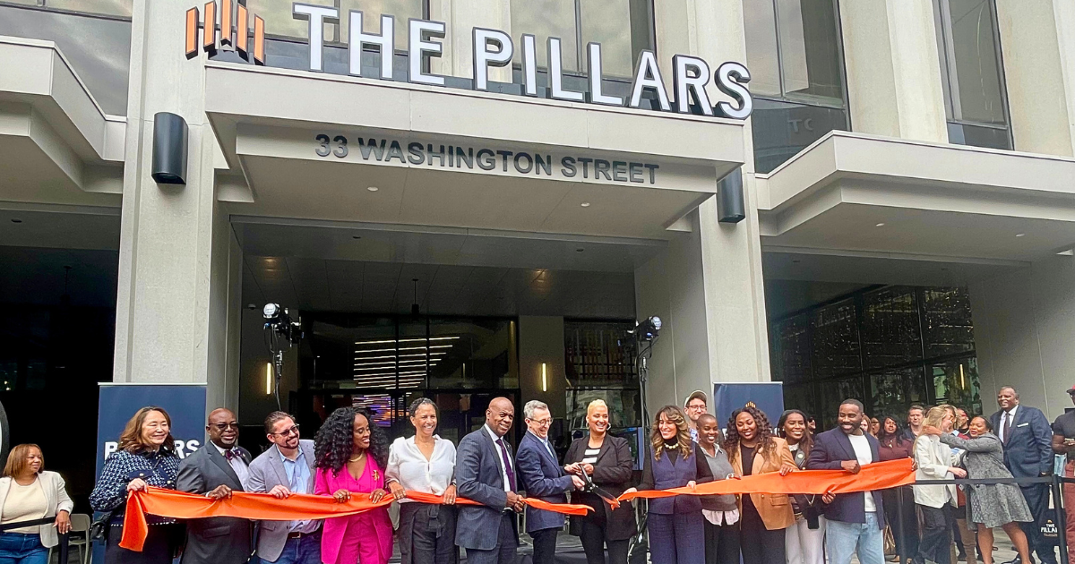 The Pillars Retail Hub by Audible Opens as 'Most Ambitious Investment' in Newark's Future