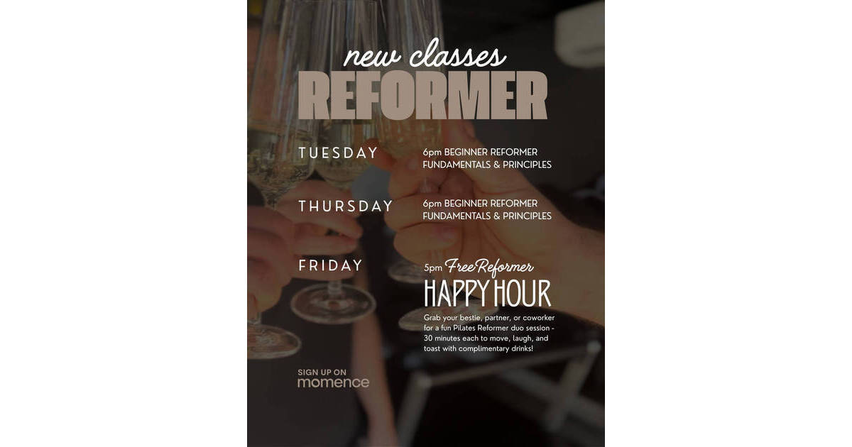 Black Sheep Studios Launches New Reformer Pilates Classes and Free ‘Happy Hour’ Sessions