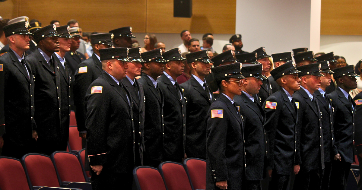 Newark Fire Division Adds 27 Firefighters to Growing Department