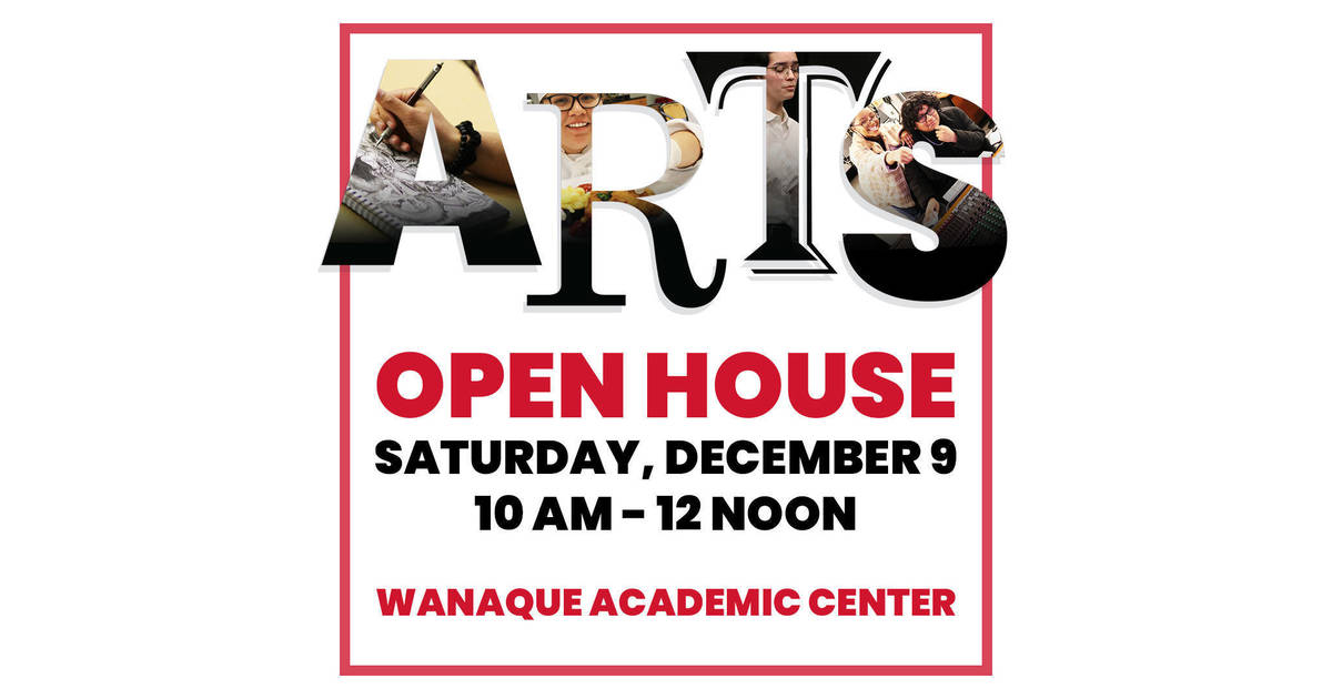PCCC Announces a Discover the Arts Open House December 9 at the Wanaque