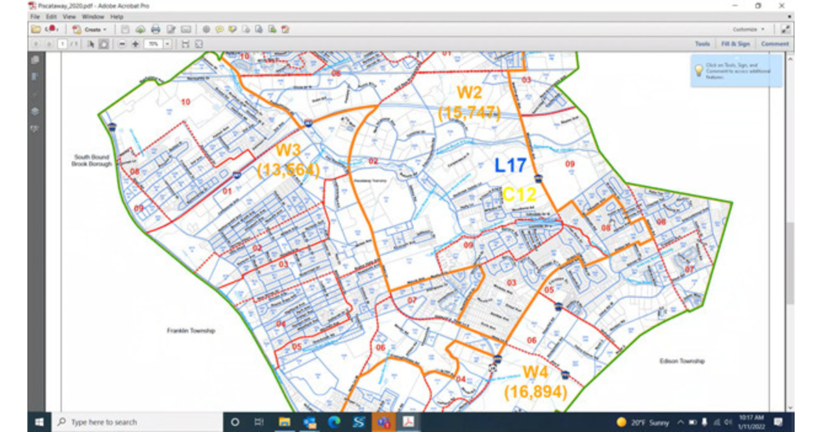 2020 Census Report Could Mean Changes to Piscataway’s Ward Map
