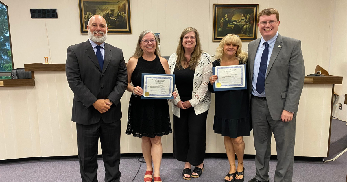 Warren County Commissioners Honor Two Local BID Directors