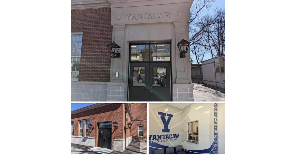 Nutley's Yantacaw School Secure Entrance is Complete Nutley, NJ News TAPinto