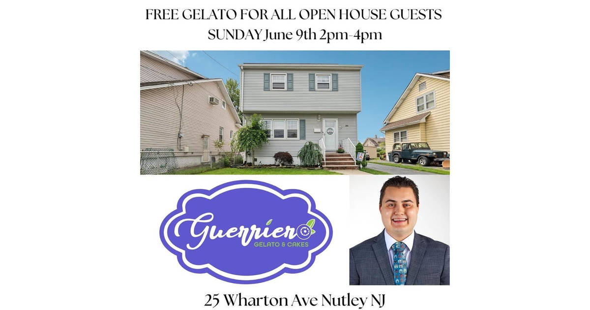 Open House Today (with Guerriero Gelato) 3 Bedroom 1.5 Bath on