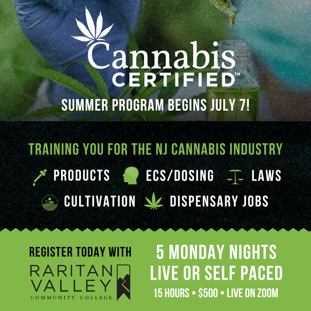 Cannabis Certification Raritan Valley Community College (RVCC) Archyde