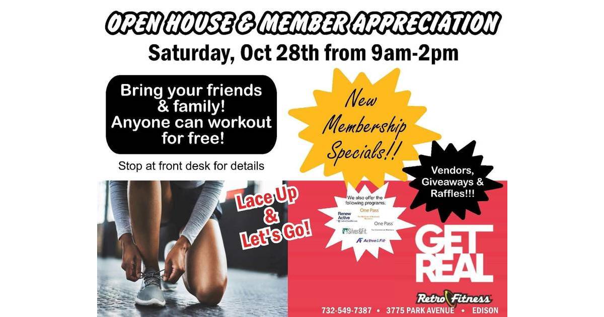 Retro Fitness Edison Open House & Member Appreciation TAPinto TAPinto