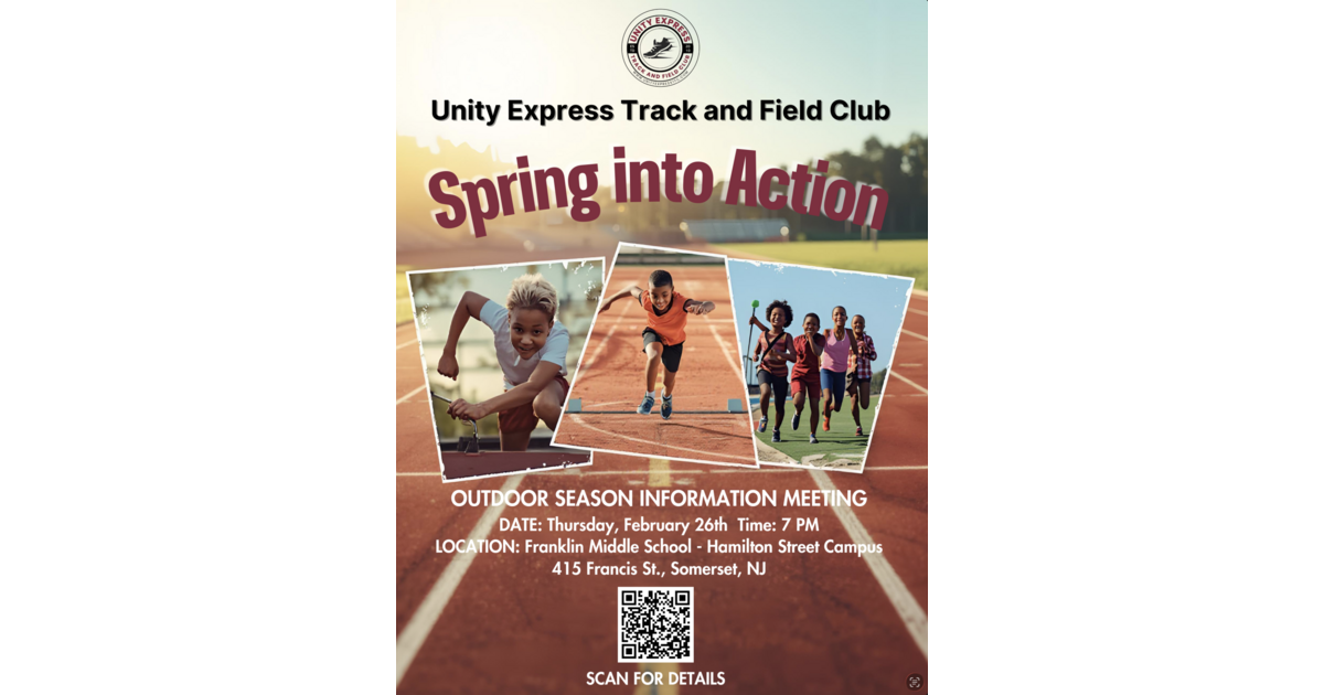 Unity Express Track and Field Club Outdoor Season Information Meeting ...