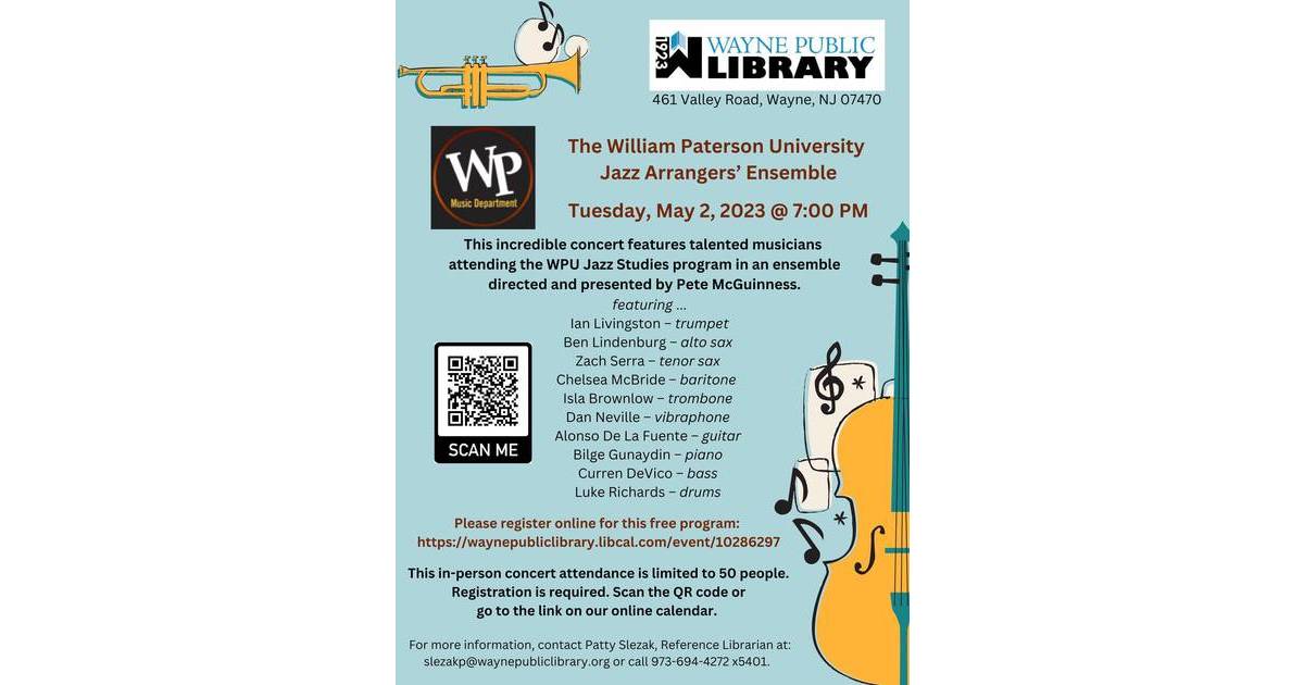 wpl-jazz-concert-series-2023-william-paterson-university-jazz-arrangers-ensemble-tapinto-tapinto