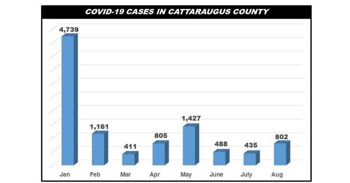 Cattaraugus County Records 30 New COVID Cases on Sept. 1 Greater