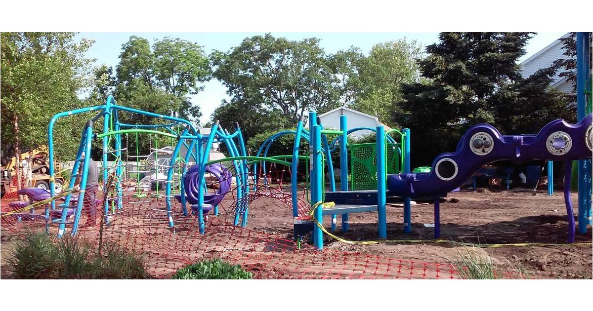 New Belmar Playgrounds of Twists and Twirls Spring Up on 15th Avenue and Along Silver Lake