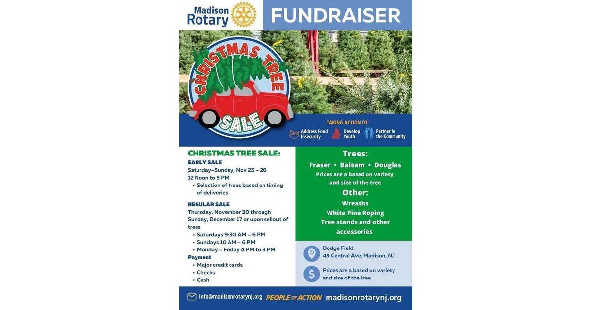 Madison Christmas Tree Sale Kicks Off Saturday November 25 Madison