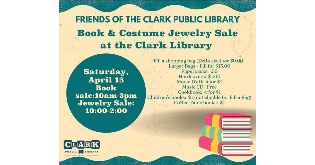 Clark Public Library Holding Book Sale on April 13th Clark, NJ News