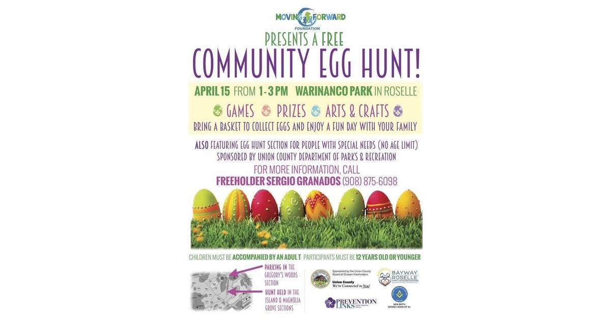Free Annual Community Easter Egg Hunt is Inclusive of Special Needs ...