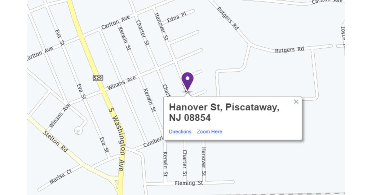 Piscataway Police Power Outage in Hanover St Area Piscataway, NJ