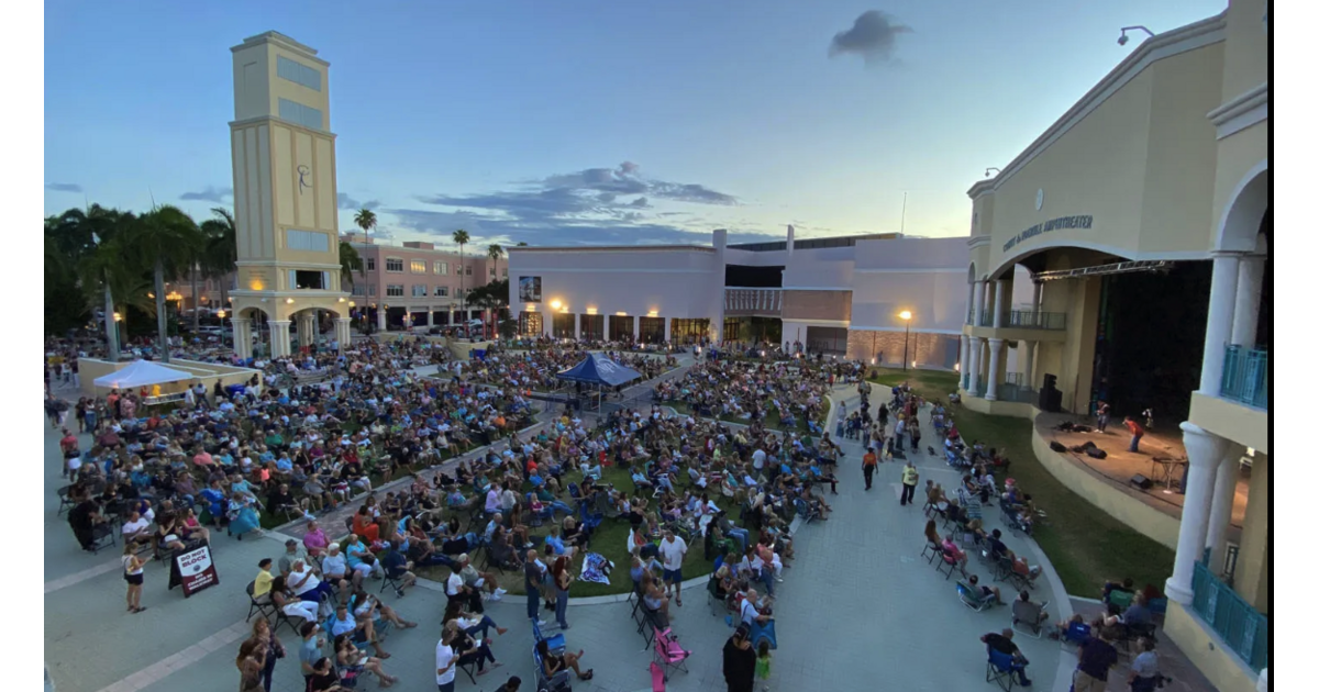 Boca Raton's Free Summer in the City Concert Series in Mizner Park