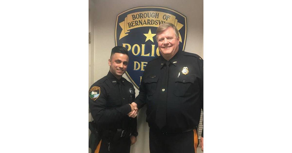 Bernardsville Three New Police Officers Bernardsville