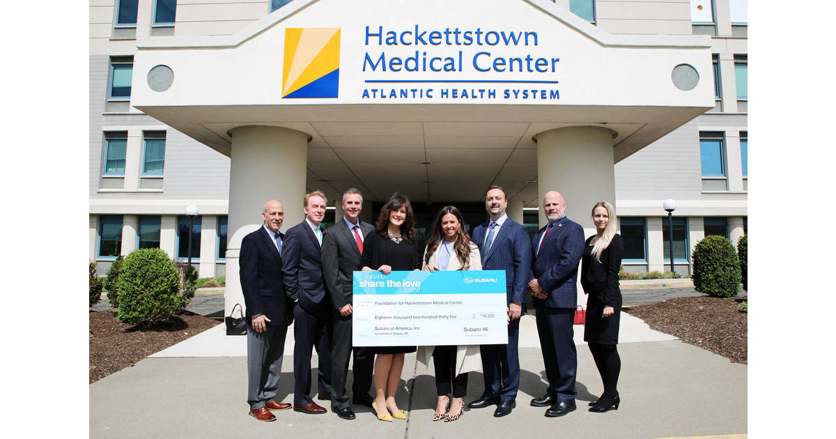 Subaru 46 Shares the Love With Hackettstown Medical Center Morristown
