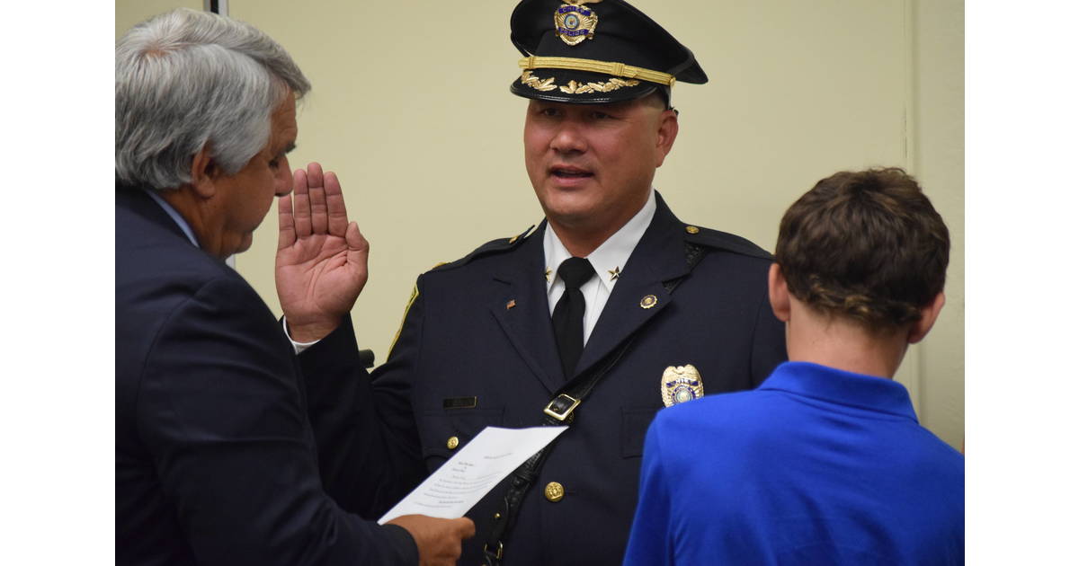 Ted Conley Sworn in as Scotch Plains Police Chief | Scotch Plains ...