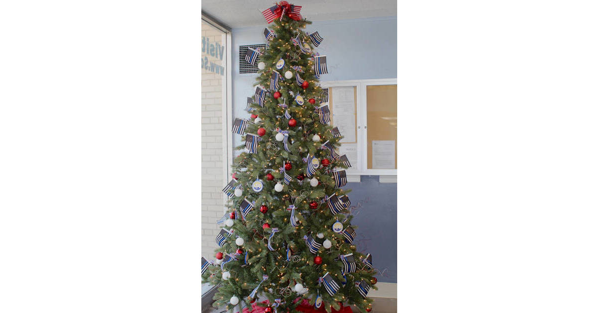 Borough of South Plainfield Shows Support of Police with Blue Line