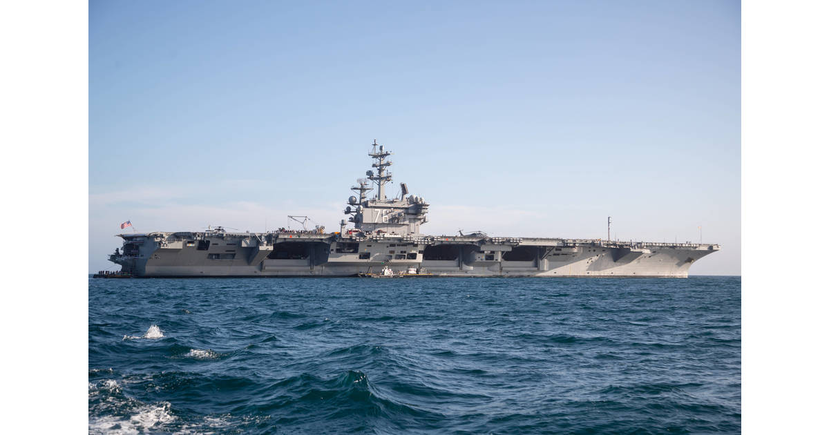 USS Ronald Reagan Will Lead Ships up New York Harbor for 2023 Fleet Week Jersey City, NJ News